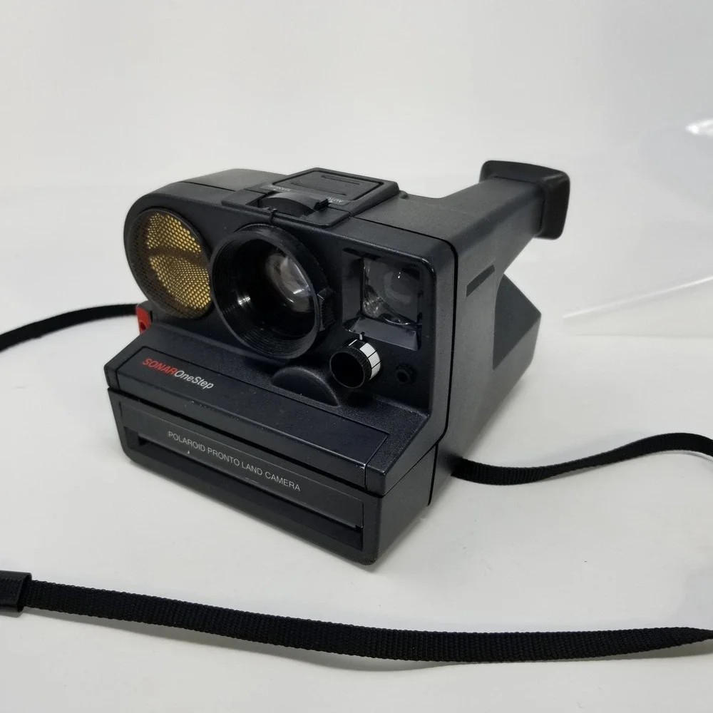 Vintage Polaroid Pronto Land Camera Sonar One Step SX-70 Tested Working